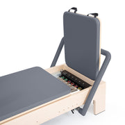Elite Advanced Reformer with Tower, grey, alternate angle