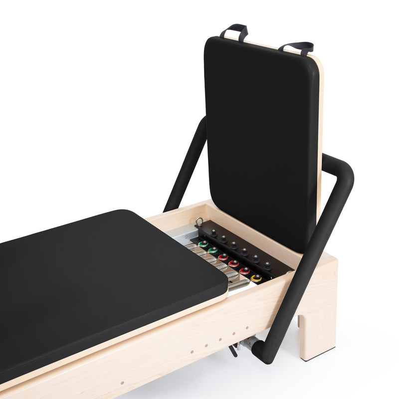 Elite Advanced Reformer with Tower, black, alternate angle