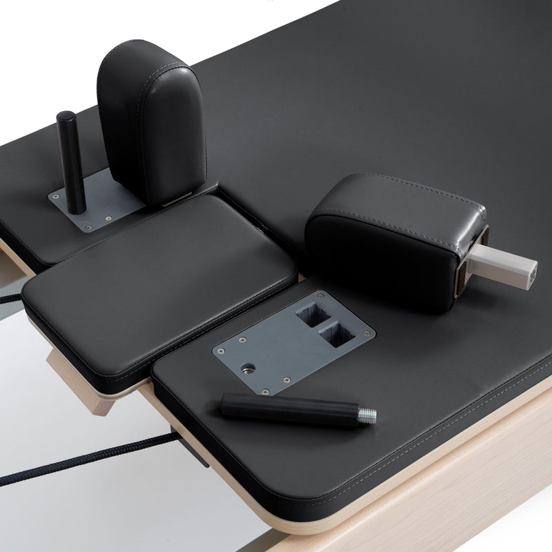 Carriage pads and accessories from above, black