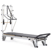 Mentor Reformer with tower and trapeze bar, black