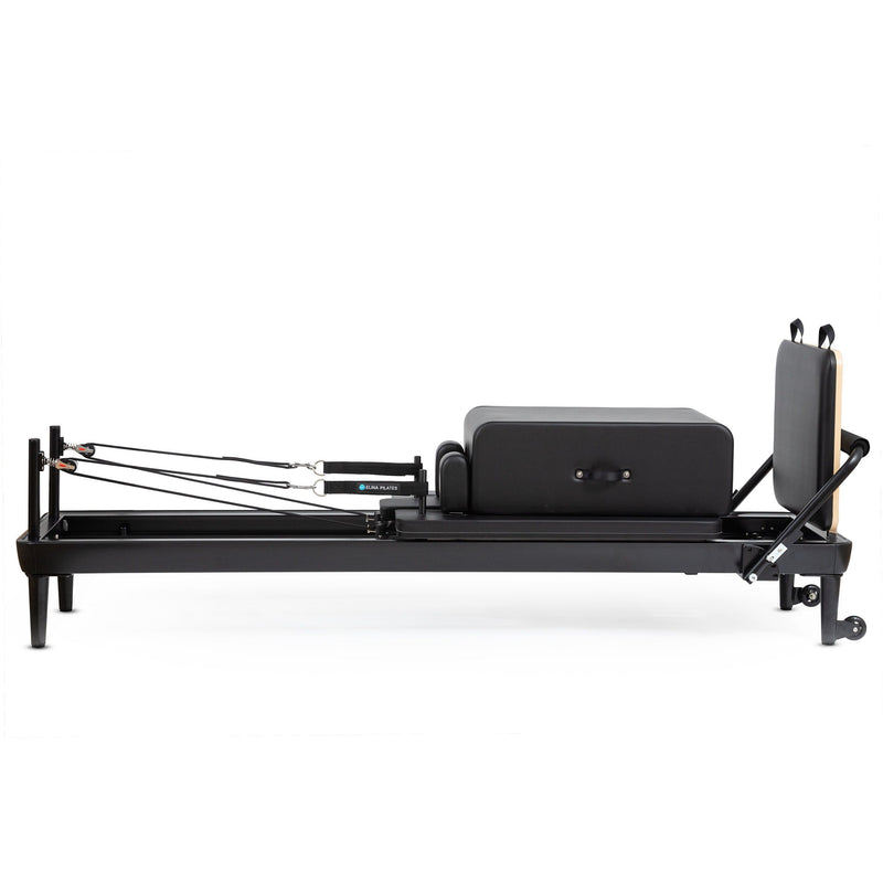 Nubium Black Edition side view with sitting box on the carriage and jump board raised