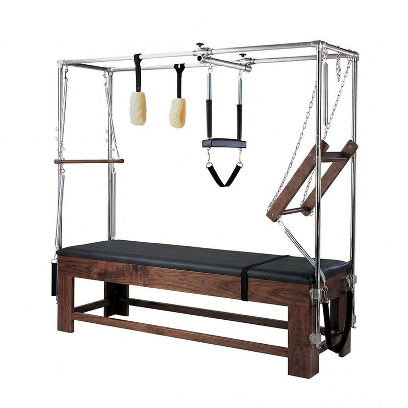 Peak Pilates Artistry Classic Cadillac in walnut, rear view