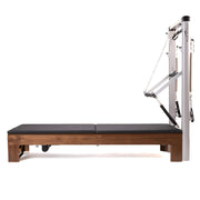 Peak Pilates Artistry FWS with Rope in walnut, side view