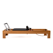 Peak Pilates Artistry Reformer with Leather, side view