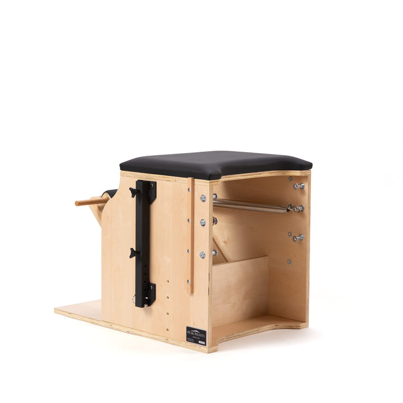 Peak Pilates Artistry Split Pedal Low Chair, studio view