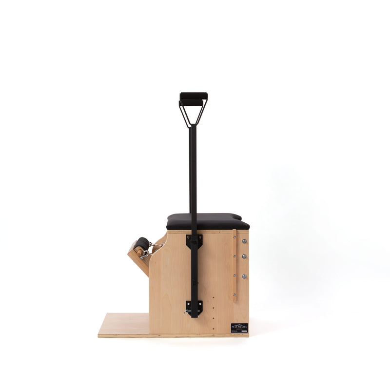 Peak Pilates Artistry Split Pedal Low Chair with Handles & Brackets, studio view