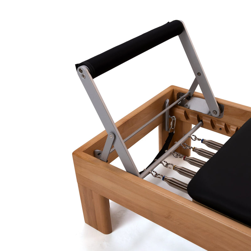 Peak Pilates Artistry TWS with Leather Straps, spring and gear bar detail