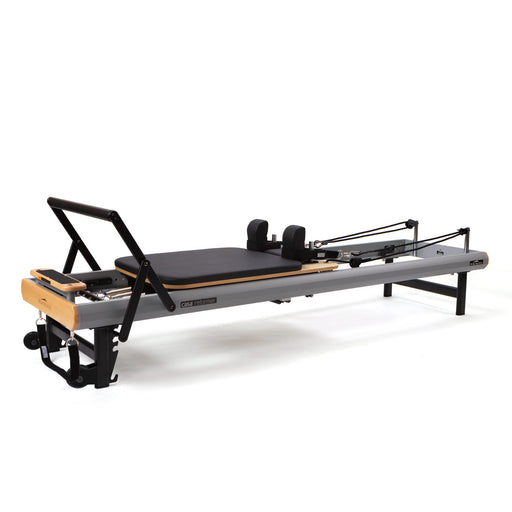 Peak Pilates casa Reformer with Long/Short Box, with integrated transport wheels
