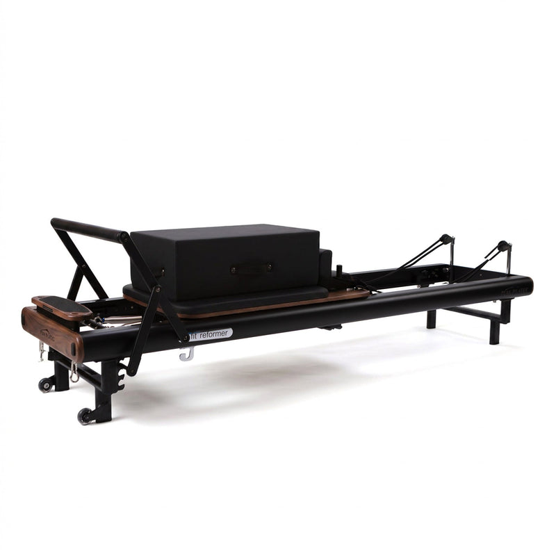 Peak Pilates fit Reformer with Long/Short Box, studio view
