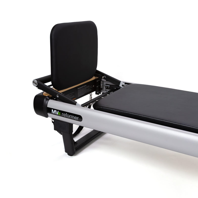 Peak Pilates MVe Reformer and Tower Bundle, with the jump board fitted