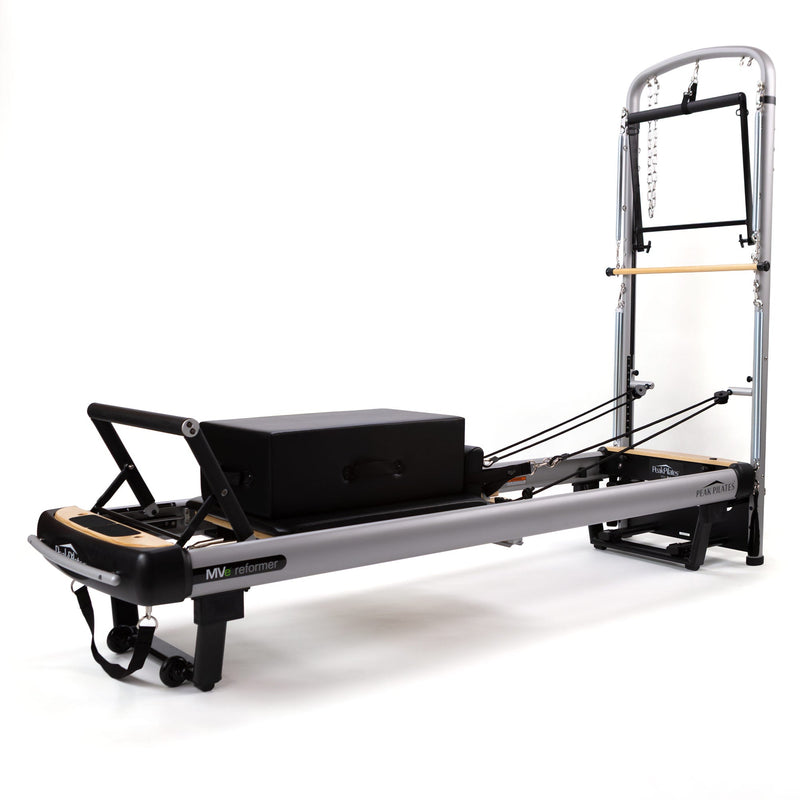 Peak Pilates MVe Reformer and Tower, studio view
