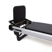 Peak Pilates MVe Reformer Bundle, with the jump board fitted
