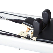 Peak Pilates MVe Reformer with Long/Short Box, three-position headrest detail