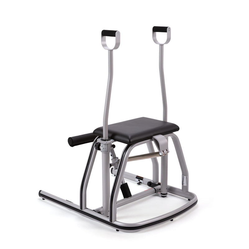Peak Pilates MVe Single Pedal Chair with Handles, studio view