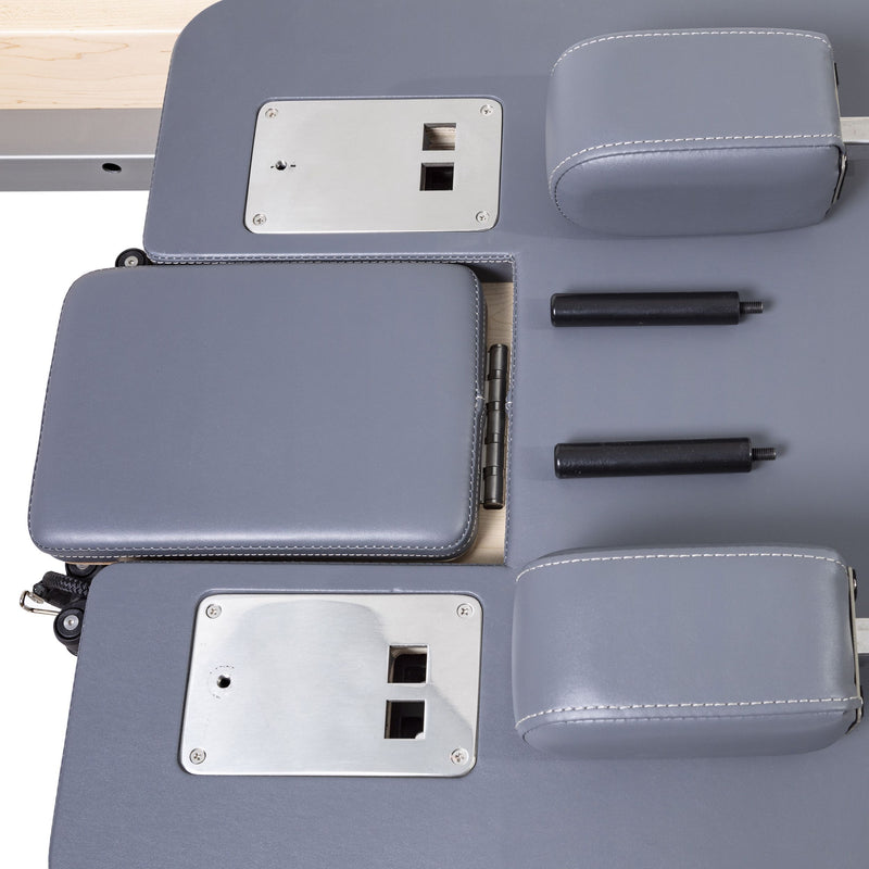 Headrest, sitting pads and jump board plates, grey