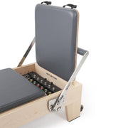 Elite Wood Reformer jump board slot and gear panel, grey