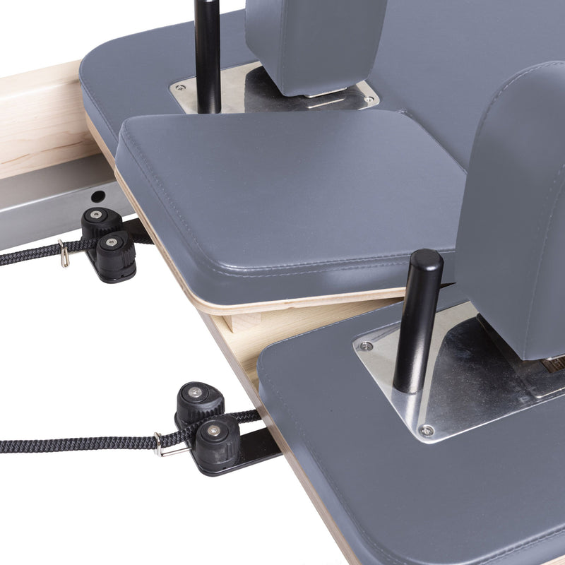 Shoulder rests and rope pulleys, grey