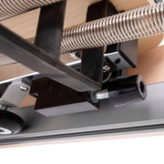 Spring and roller under the carriage detail