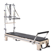 Master Instructor Reformer with tower and trapeze bar, black