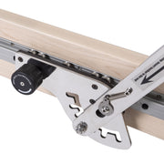 Footbar position bracket mechanism detail