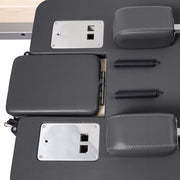 Headrest, sitting pads and jump board plates, black
