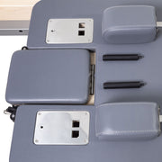 Master Instructor headrest, sitting pads and jump board plates, grey