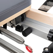 Carriage pads and accessories from above, grey