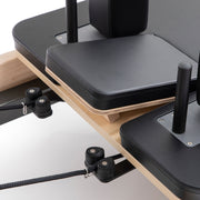Lignum rope cleats and carriage pads, black
