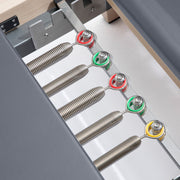 Lignum five color-coded carriage springs, grey trim